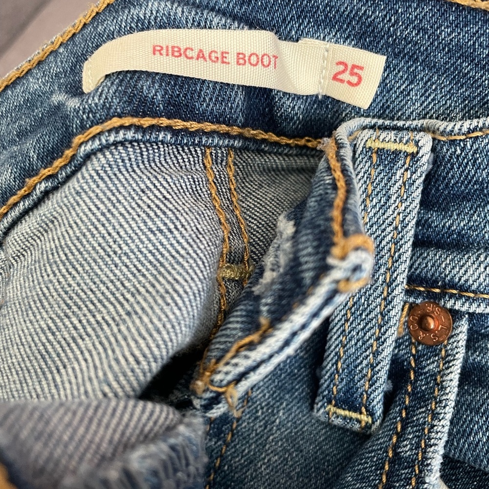 Levi Strauss & co Ribcage Bootcut Jeans